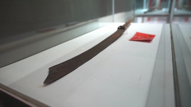 红军遗留在石阡的战刀